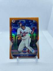 Hao Yu Lee [Orange] #BPPF-52 Baseball Cards 2023 Bowman 1st Edition Prices