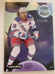 Artemi Panarin #LN-AP Hockey Cards 2022 Upper Deck Synergy Light Up The Night Prices