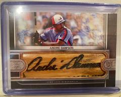 Andre Dawson Baseball Cards 2023 Topps Museum Collection Jumbo Lumber Bat Nameplate Relics Prices