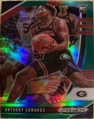 Anthony Edwards [Green Prizm] #1 Basketball Cards 2020 Panini Prizm Draft Picks Prices