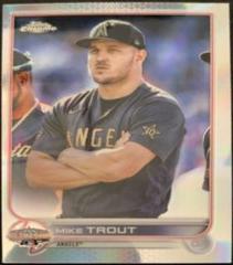 Mike Trout #ASGC-1 Baseball Cards 2022 Topps Chrome Update All Star Game Prices