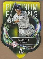 Aaron Judge [Gold] #PPD-3 Baseball Cards 2023 Bowman Platinum Plating Die Cut Prices