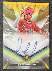 Alfredo Duno [Gold Foil Electricity] #BPA-ADO Baseball Cards 2023 Bowman Inception Autograph Prices