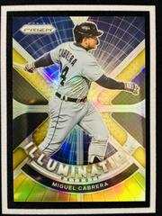 Miguel Cabrera [Gold Prizm] #IL-7 Baseball Cards 2021 Panini Prizm Illumination Prices