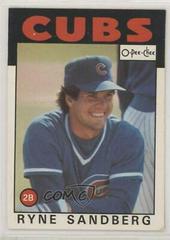 Ryne Sandberg Baseball Cards 1986 O Pee Chee Prices