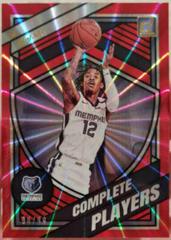 Ja Morant [Red Laser] Basketball Cards 2020 Donruss Complete Players Prices