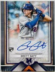 Brett Baty [Amethyst] #AA-BB Baseball Cards 2023 Topps Museum Collection Archival Autographs Prices