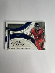 Malik Willis #II-MWI Football Cards 2022 Panini Immaculate Collegiate Introductions Autographs Prices