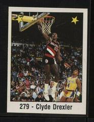 Clyde Drexler #279 Basketball Cards 1988 Panini Spanish Sticker Prices