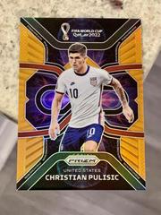 Christian Pulisic [Orange] #27 Soccer Cards 2022 Panini Prizm World Cup Phenomenon Prices