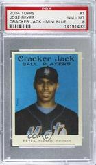 Jose Reyes [Mini Blue] #1 Baseball Cards 2004 Topps Cracker Jack Prices