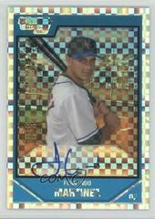 Fernando Martinez [Xfractor Autograph] #BC221 Baseball Cards 2007 Bowman Chrome Prospects Prices