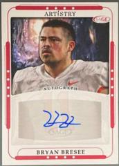 Bryan Bresee [Red] #ART-BB Football Cards 2023 Sage Artistry Autographs Prices