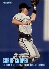 Chris Snopek #u28 Baseball Cards 1996 Fleer Update Prices