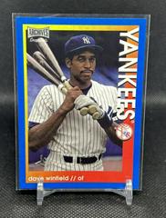 Dave Winfield [Blue] #20 Baseball Cards 2022 Topps Archives Snapshots Prices