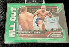 Georges St Pierre [Green] #17 Ufc Cards 2023 Panini Prizm UFC All Out Prices