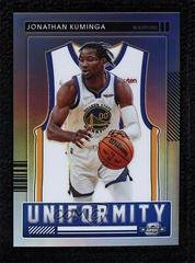Jonathan Kuminga Basketball Cards 2021 Panini Contenders Optic Uniformity Prices