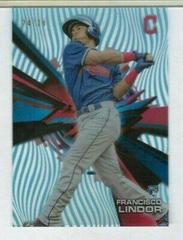 Francisco Lindor [Waves Sky Rainbow] Baseball Cards 2015 Topps High Tek Prices