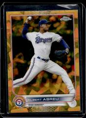 Albert Abreu [Gold] #US101 Baseball Cards 2022 Topps Chrome Update Sapphire Prices
