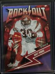 Ickey Woods [Spectrum Purple] Football Cards 2023 Panini Absolute Rock Out Prices