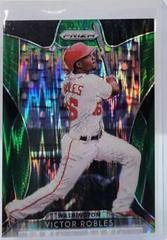 Victor Robles [Forest Green Flash Prizm] Baseball Cards 2019 Panini Prizm Prices