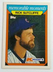 Rick Sutcliffe #30 Baseball Cards 1988 Kmart Prices