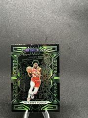 De'Andre Hunter [Green] #2 Basketball Cards 2022 Panini Obsidian Prices