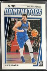 Luka Doncic #4 Basketball Cards 2022 Panini Donruss Optic Elite Dominators Prices