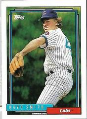 Dave Smith Baseball Cards 1992 Topps Prices