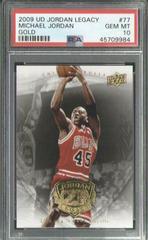 Michael Jordan Gold #77 Basketball Cards 2009 Upper Deck Jordan Legacy Prices