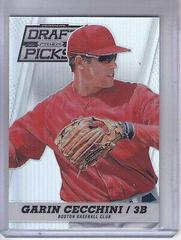 Garin Cecchini [Blue Prizm] #25 Baseball Cards 2013 Panini Prizm Perennial Draft Picks Prices