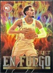 Trae Young [Silver] #5 Basketball Cards 2022 Panini Select En Fuego Prices
