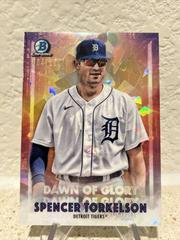 Spencer Torkelson [Atomic Refractor] #DOG-1 Baseball Cards 2021 Bowman Chrome Dawn of Glory Prices