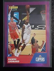 Kawhi Leonard [Purple] Basketball Cards 2021 Panini NBA Card Collection Prices