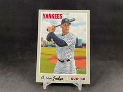 Aaron Judge [French Text] #499 Baseball Cards 2019 Topps Heritage Prices