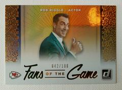 Rob Riggle [Holo] Football Cards 2019 Donruss Fans of the Game Prices