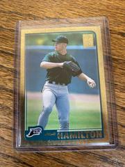Josh Hamilton [Gold] Baseball Cards 2001 Topps Traded Prices
