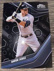 Aaron Judge #1 Baseball Cards 2023 Topps Chrome Black Prices