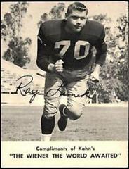 Ray Lemek Football Cards 1962 Kahn's Wieners Prices