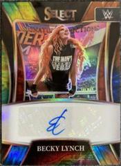 Becky Lynch [Tie Dye Prizm] Wrestling Cards 2022 Panini Select WWE Signature Selections Prices