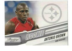 Antonio Brown #207 Football Cards 2010 Panini Prestige Prices
