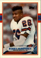 Bobby Humphrey #113T Football Cards 1989 Topps Traded Prices