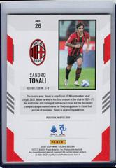 Sandro Tonali [Pink Laser] Soccer Cards 2021 Panini Score Serie A Prices