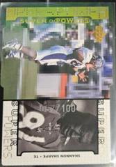 Shannon Sharpe [Bronze Die Cut] #S14 Football Cards 1998 Upper Deck Super Powers Prices