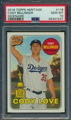 Cody Bellinger [Nickname] #118 Baseball Cards 2018 Topps Heritage Prices