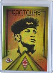 Patrick Mahomes II [Yellow] #CT-1 Football Cards 2022 Panini Phoenix Contours Prices