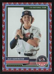 Alex Harrington [Red] #27 Baseball Cards 2023 Panini Stars & Stripes USA Prices