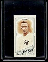 Aaron Judge [Mini Brooklyn Back] #7 Baseball Cards 2018 Topps Allen & Ginter Prices