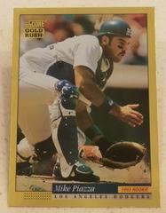 Mike Piazza [Gold Rush] #476 Baseball Cards 1994 Score Prices