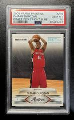 DeMar DeRozan [Draft Picks Light Blue] Basketball Cards 2009 Panini Prestige Prices